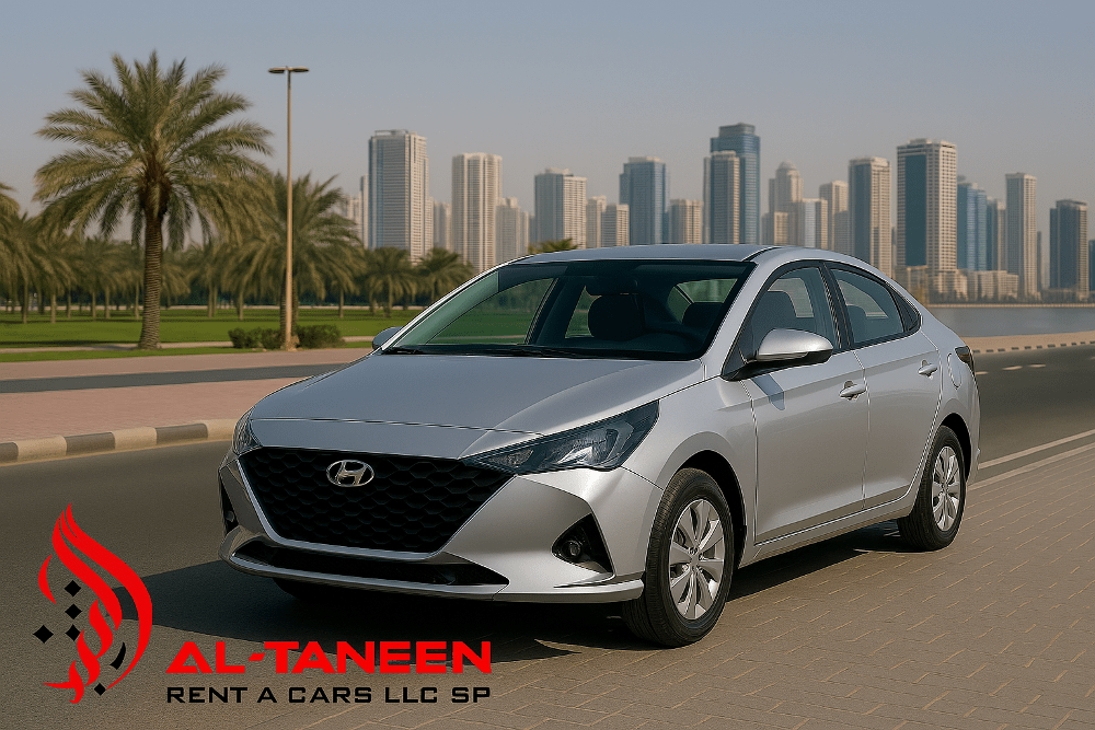 Hyundai Accent 2023 for rent in Sharjah UAE
