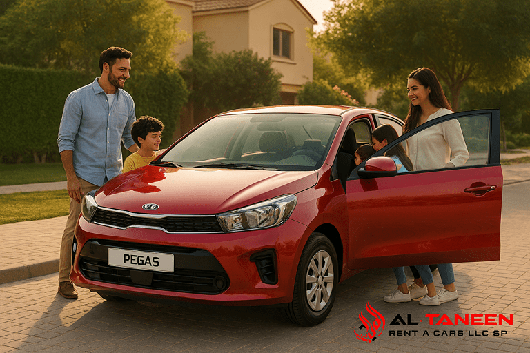 Affordable car rental for families in Sharjah UAE