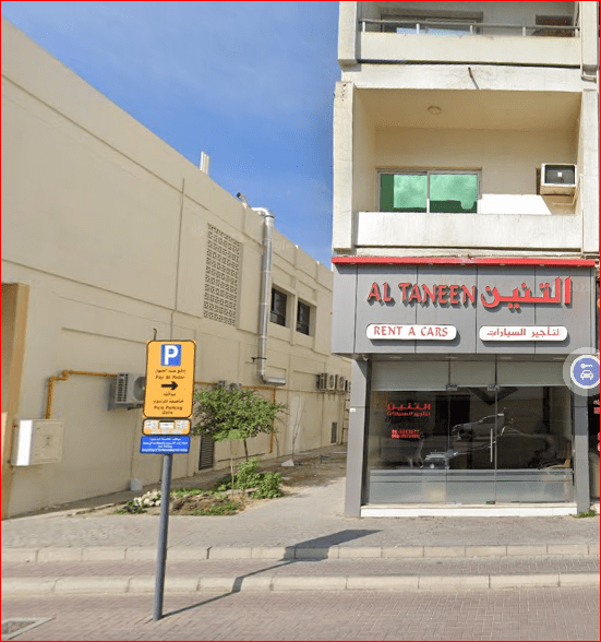 Al Taneen Rent A Car office in Sharjah