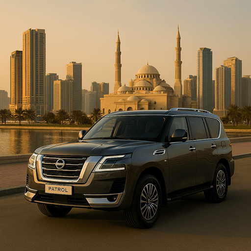 Nissan Patrol 2024 monthly rental for families & business in Sharjah