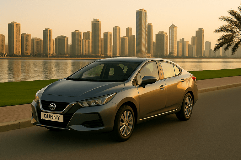 Cheap car rental Nissan Sunny 2024 in Sharjah