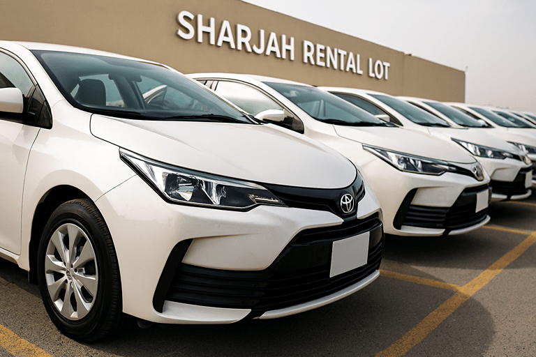 Affordable economy cars for rent in Sharjah UAE